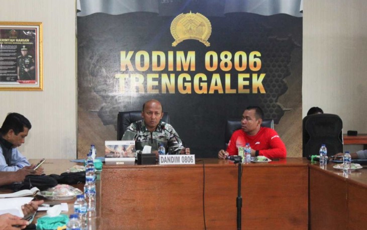 Dandim 0806/Trenggalek Letkol Czi Yudo Aji Susanto