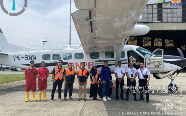 Tim TMC BNPB Tanggap Darurat Bencana Sumatera Barat