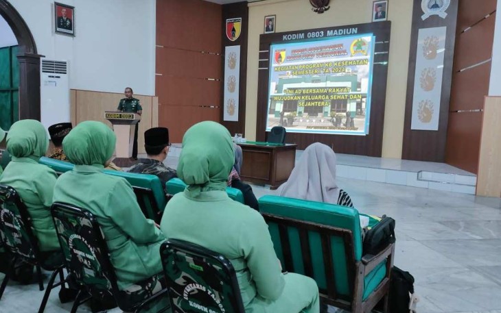 Program KB Kesehatan Kodim 0803 Madiun