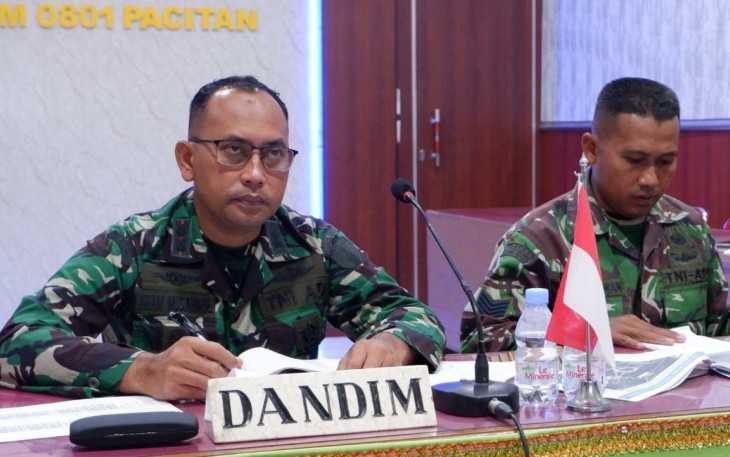 Dandim 0801/Pacitan Letkol Arh Imam Musahirul
