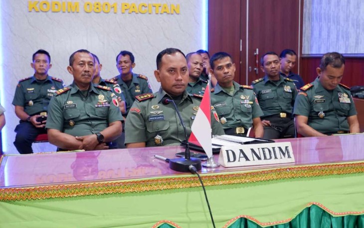 Dandim 0801/Pacitan Letkol Arh Imam Musahirul