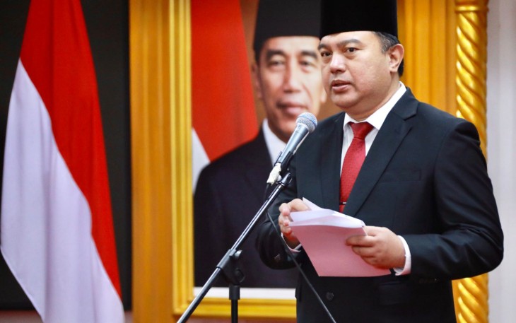 Plt. Sekjen Kemendagri Tomsi Tohir 