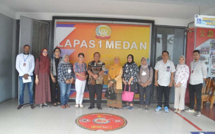 Kalapas Medan foto bersama GF Country Team