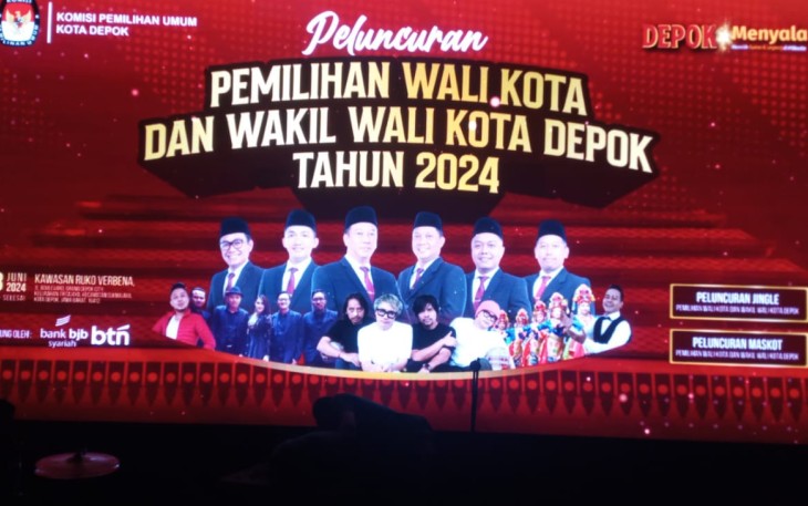 Maskot dan Jingle Pilkada Kota Depok 2024