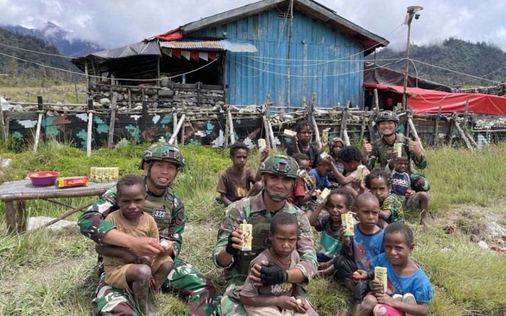Susu bergizi anak pedalaman Papua