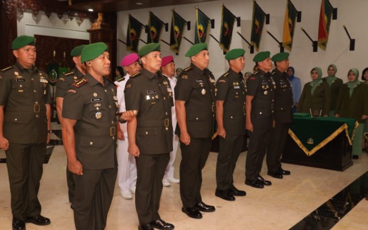 Sertijab pejabat Kodam V Brawijaya 
