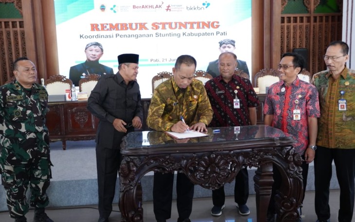 Penurunan Angka Stunting di Kabupaten Pati Capai 4,5%