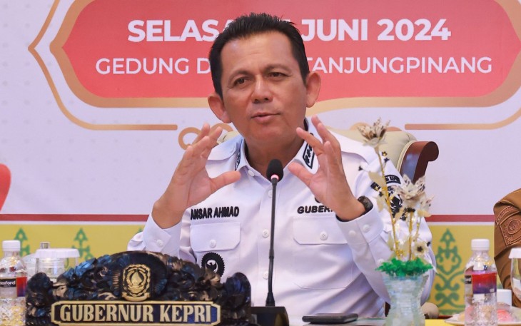 Gubernur Kepri Ansar Ahmad 