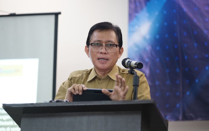Dirjen Bangda Kemendagri Restuardy Daud 