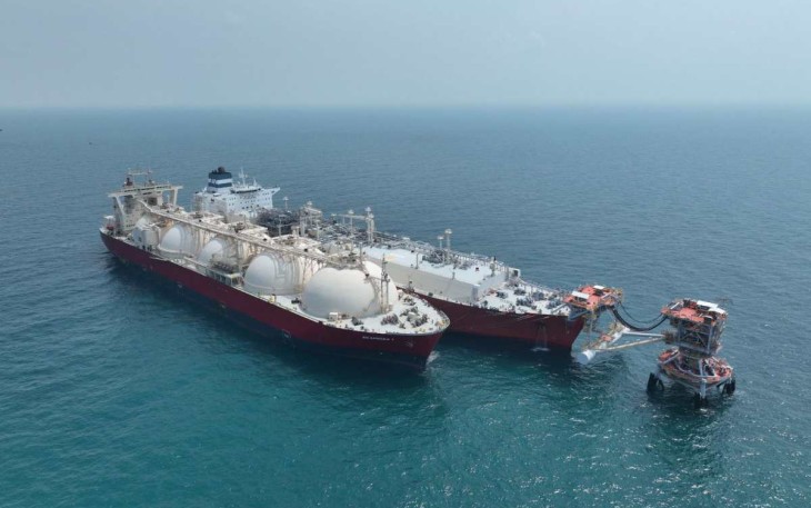 Ilustrasi pasokan LNG Tangguh