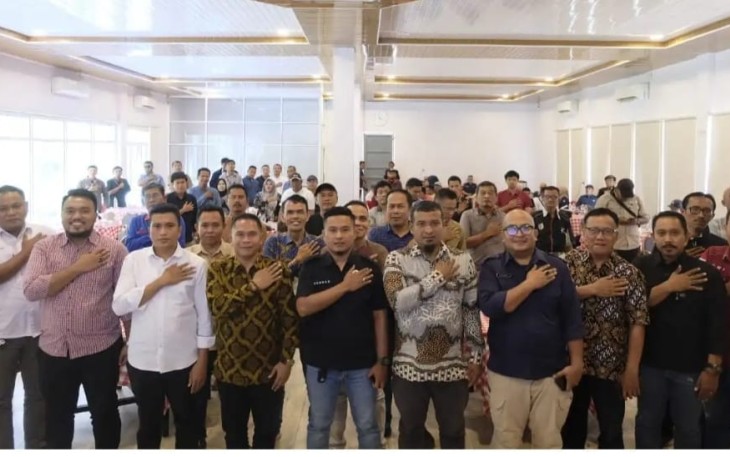 KPU Batu Bara Jalin Sinergitas Lewat Coffee Morning Bersama Wartawan 