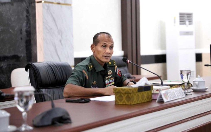 Kasdam XIV Hsn Brigjen TNI M Syech Ismed