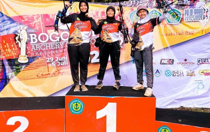 Trio SKO Surakarta Raih Medali di Kejuaraan Panahan Piala Presiden RI 