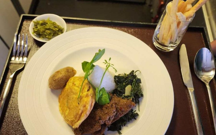 Nasi Kapau Menu Terbaru Garuda Indonesia 