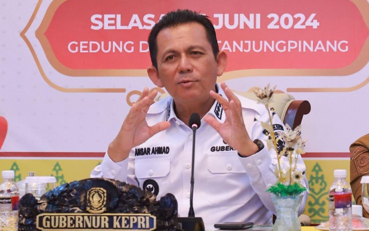 Gubernur Kepri Ansar Ahmad 