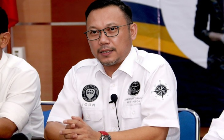 Kepala BPN Kota Depok Indra Gunawan 