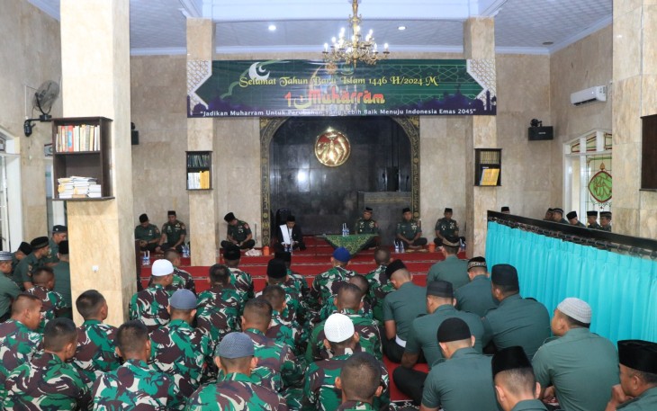 Madivif 2 Kostrad Gelar Peringatan Tahun Baru Islam 1446 H 