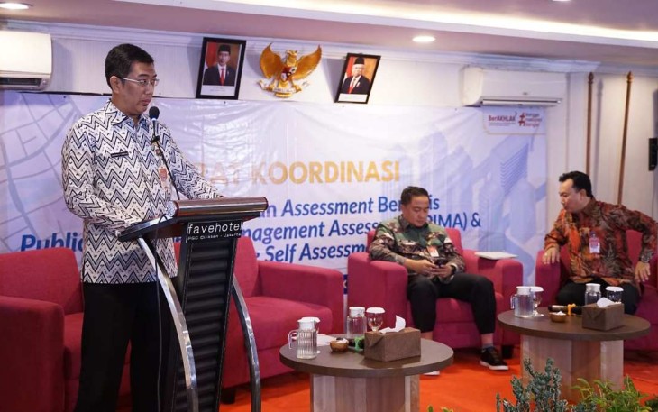 Plh Sekertaris Ditjen Bina Pembangunan Daerah Kemendagri Zamzani B Tjenreng