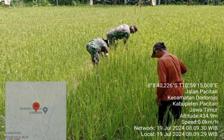 Pendampingan petani wilayah desa binaan 