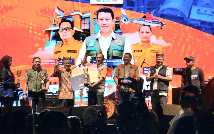 Lumajang Juara 1 Lomba Gelar Peralatan se-Jatim