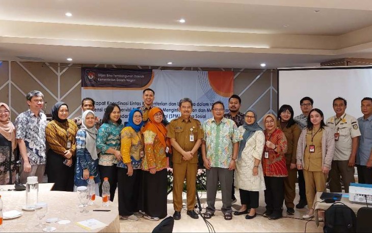 Rakor SPM bidang Sosial di Orchardz Hotel Industri Jakarta 