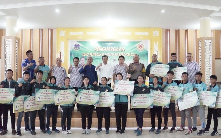 Pemkot Tebing Tinggi Apresiasi Pelatih dan Atlet PON XXI Aceh-Sumut 2024 
