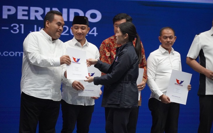 Partai Perindo Serahkan Rekomendasi ke Pasangan ASRI Maju Pilkada Blora 