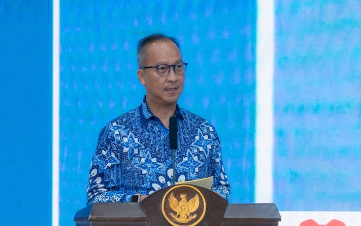 Menteri Perindustrian Agus Gumiwang Kartasasmita 