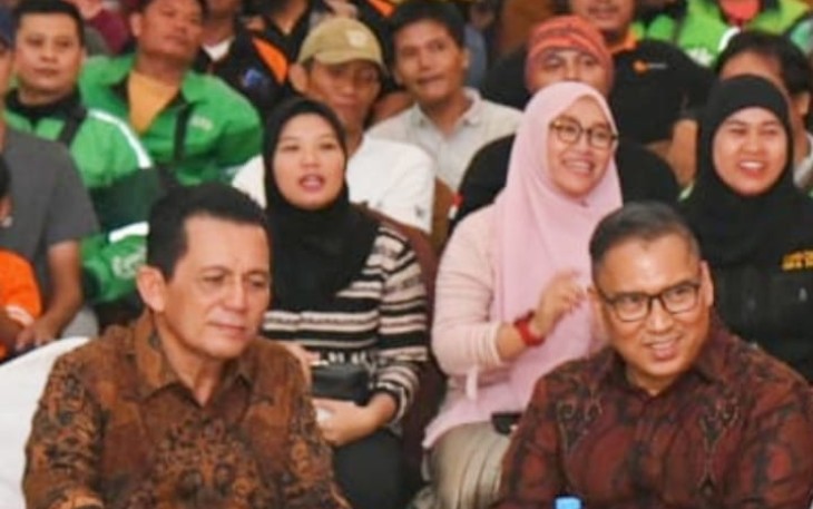 Gubernur Ansar Ahmad Paparkan Program Pembangunan Kepri Bersama Mitra Transportasi Online 