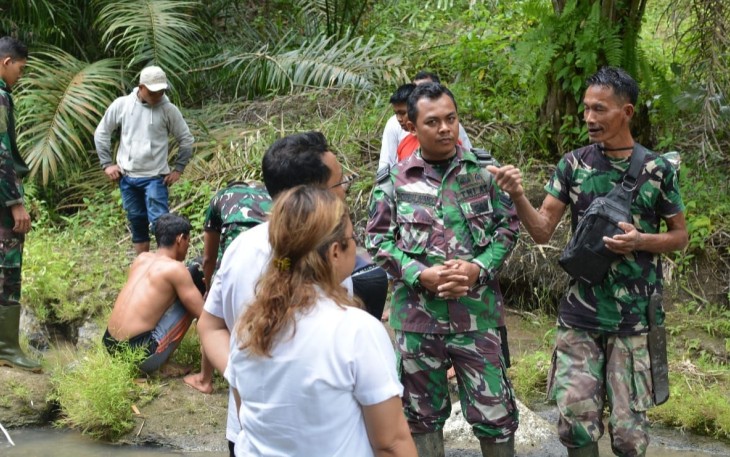 Dinas SDA -BMBK mengapresiasi pembangunan pompa hidram di lokasi TMMD 