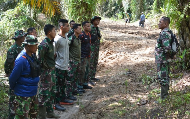 Satgas TMMD 0204/DS Gelar apel personil 