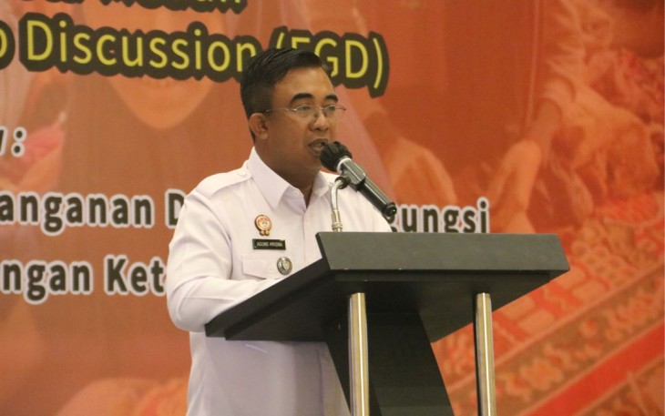 Kakanwil Kemenkumham Sumut dalam Gelaran FGD sekaligus Resmikan Buku.