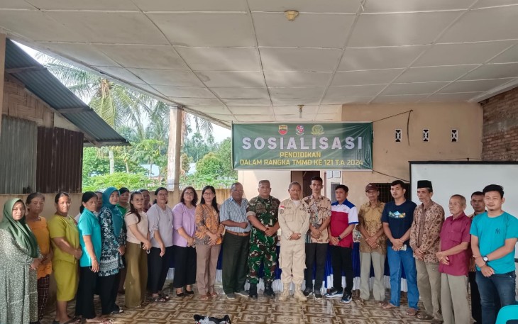 Satgas TMMD Gelar Kegiatan Non Fisik.