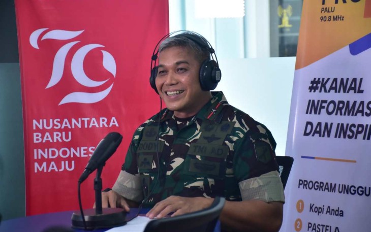 Danrem 132/Tdl Brigjen TNI Dody Triwinarto 