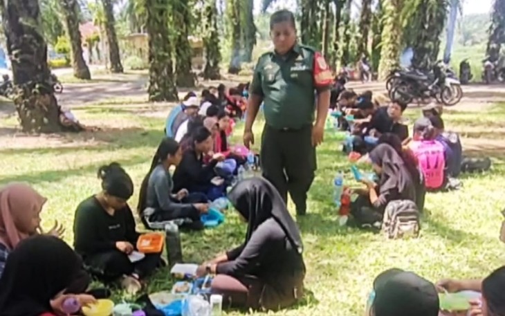 Serka Sunar berikan pembinaan Teritorial secara terus menerus kepada pelajar