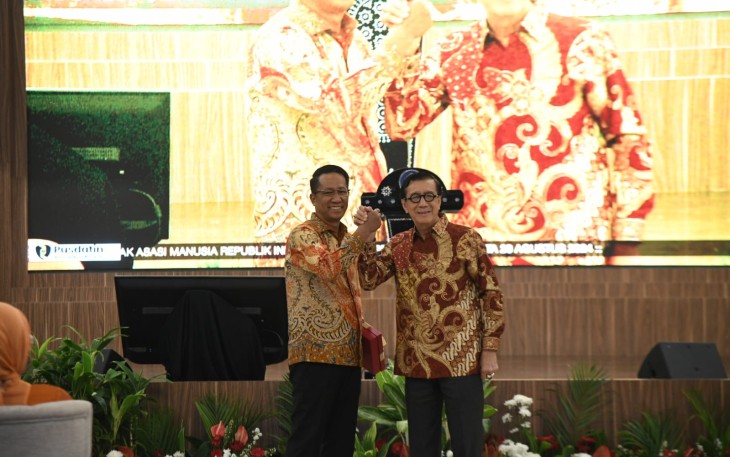 Sertijab Menkumham.