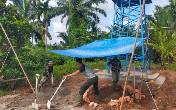 Proses Pembangunan Prasasti TMMD