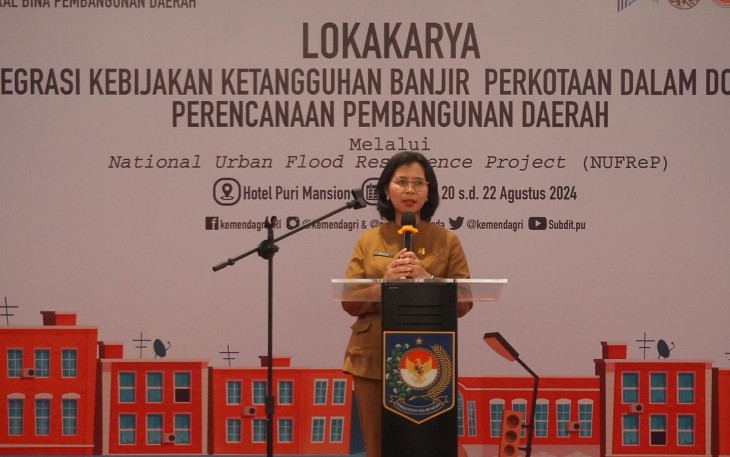 Plh Direktur Sinkronisasi Urusan Pemerintah Daerah II Ditjen Bangda Kemendagri Nitta Rosalin