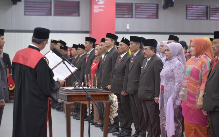 Pelantikan Anggota DPRD Kabupaten Blitar Periode 2024-2029