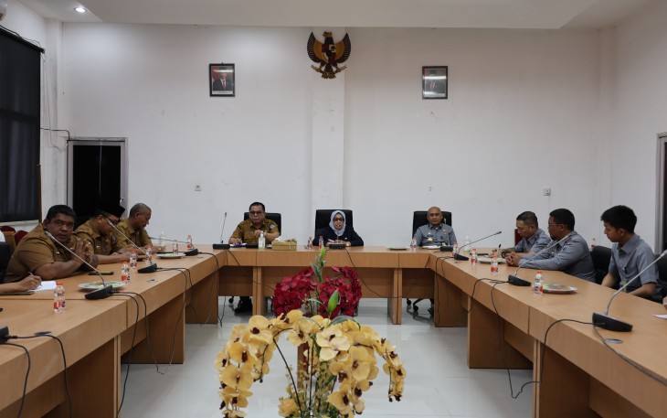 Kepala Divisi Keimigrasian Lakukan Koordinasi bersama Pemkab Labuhanbatu.