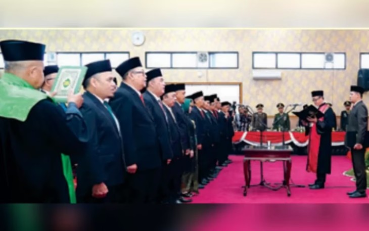 Pelantikan Anggota DPRD Kota Blitar Periode 2024-2029