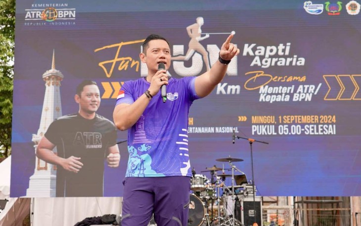 Menteri ATR/BPN Agus Harimurti Yudhoyono 