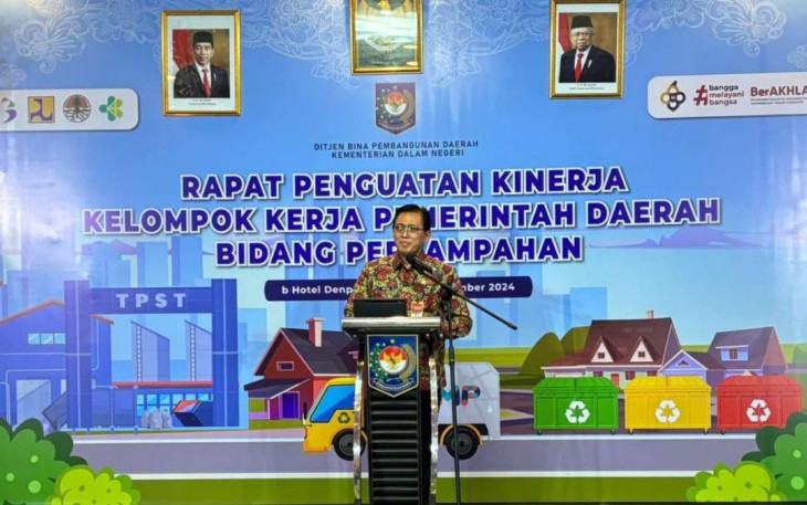 Dirjen Bangda Kemendagri Restuardy Daud 