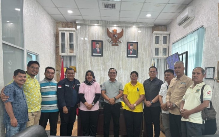 Kalapas kelas I Medan Sinergi Bersama Tim Media Unit Kanwil Kemenkumham Sumut