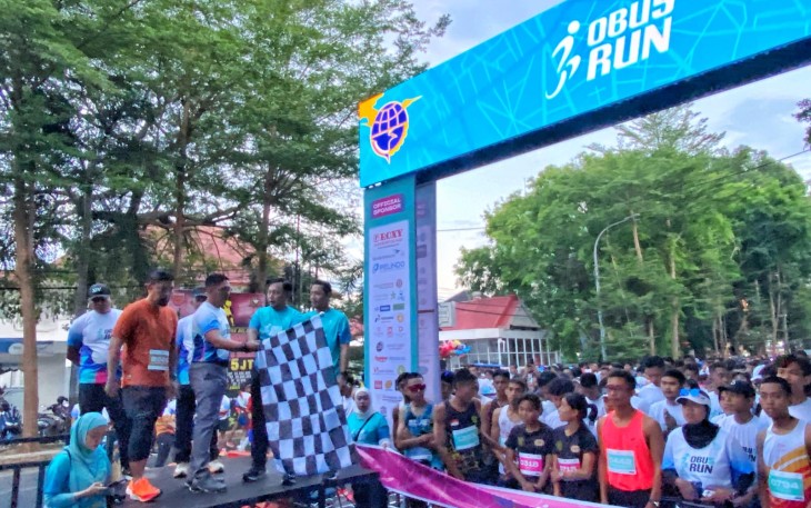 Danlanud Sultan Hasanuddin Melepas Peserta Lomba OBU 5 RUN 2024