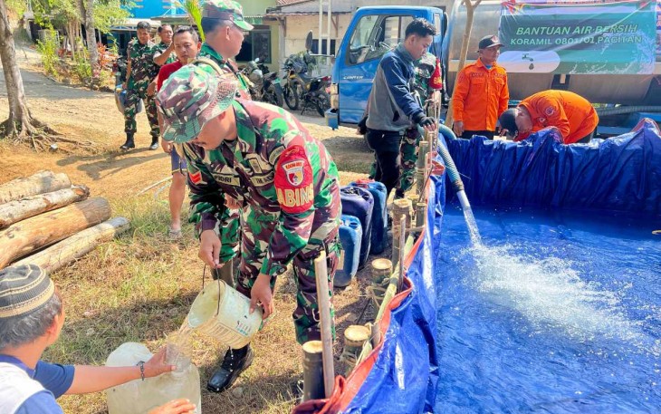 Dropping air bersih warga desa binaan