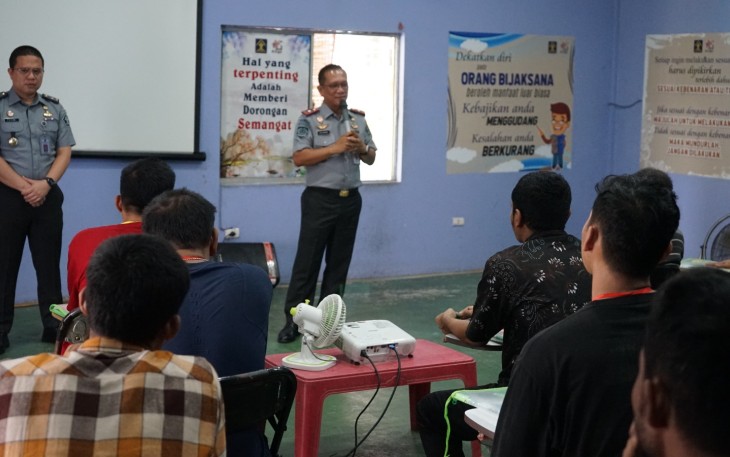 Lapas Kelas I Medan Lakukan Giat Moralitas WBP