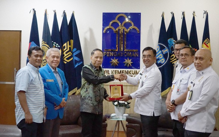 Kakanwil Kemenkumham Sumut Agung Krisna Terima Kunjungan dari UMSU.