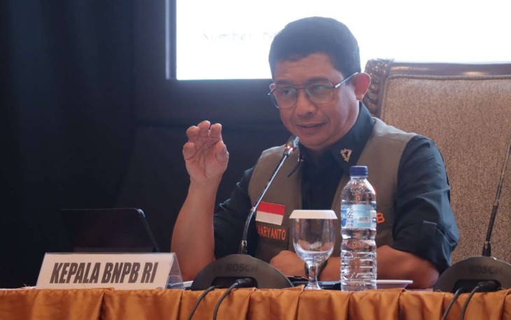 Kepala BNPB Letjen TNI Suharyanto 