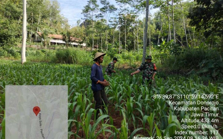 Pendampingan petani wilayah desa binaan 